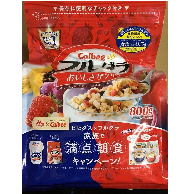 Bột ngũ cốc calbee Nhật Bản date 12/2019