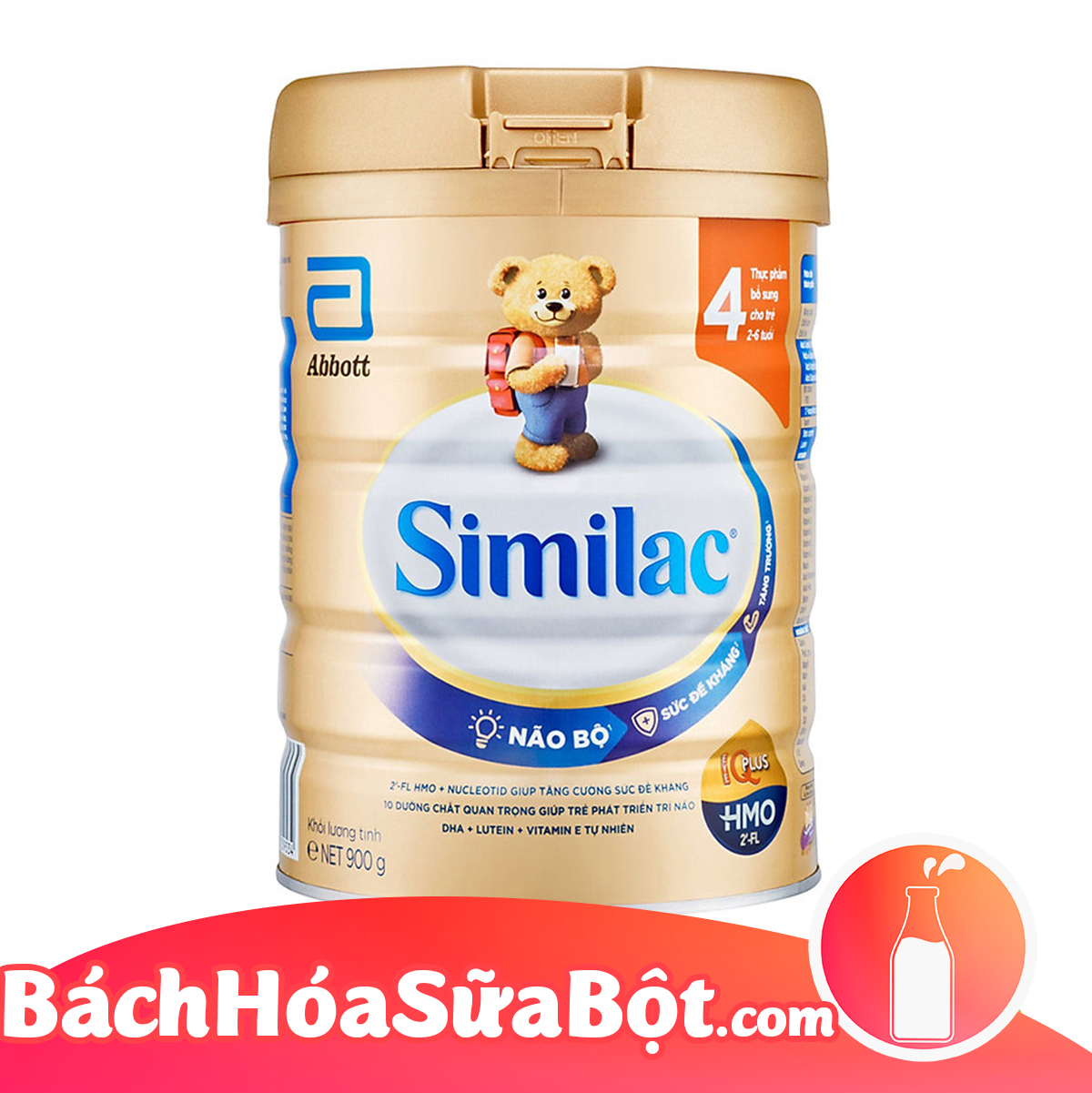 Sữa bột Similac 4 - 900g (Dành cho trẻ từ 2 - 6 tuổi)