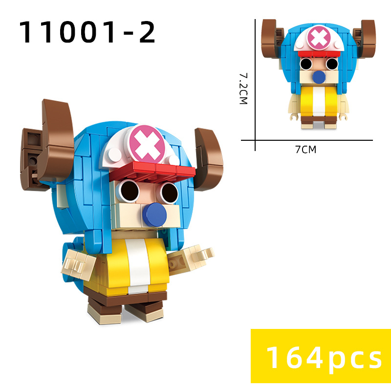 Lego One Piece Mô Hình One Piece Đảo Hải Tặc Các Nhân Vật Luffy Zoro Sanji Robin Chất Liệu Nhựa ABS Cao Cấp annhienstore19