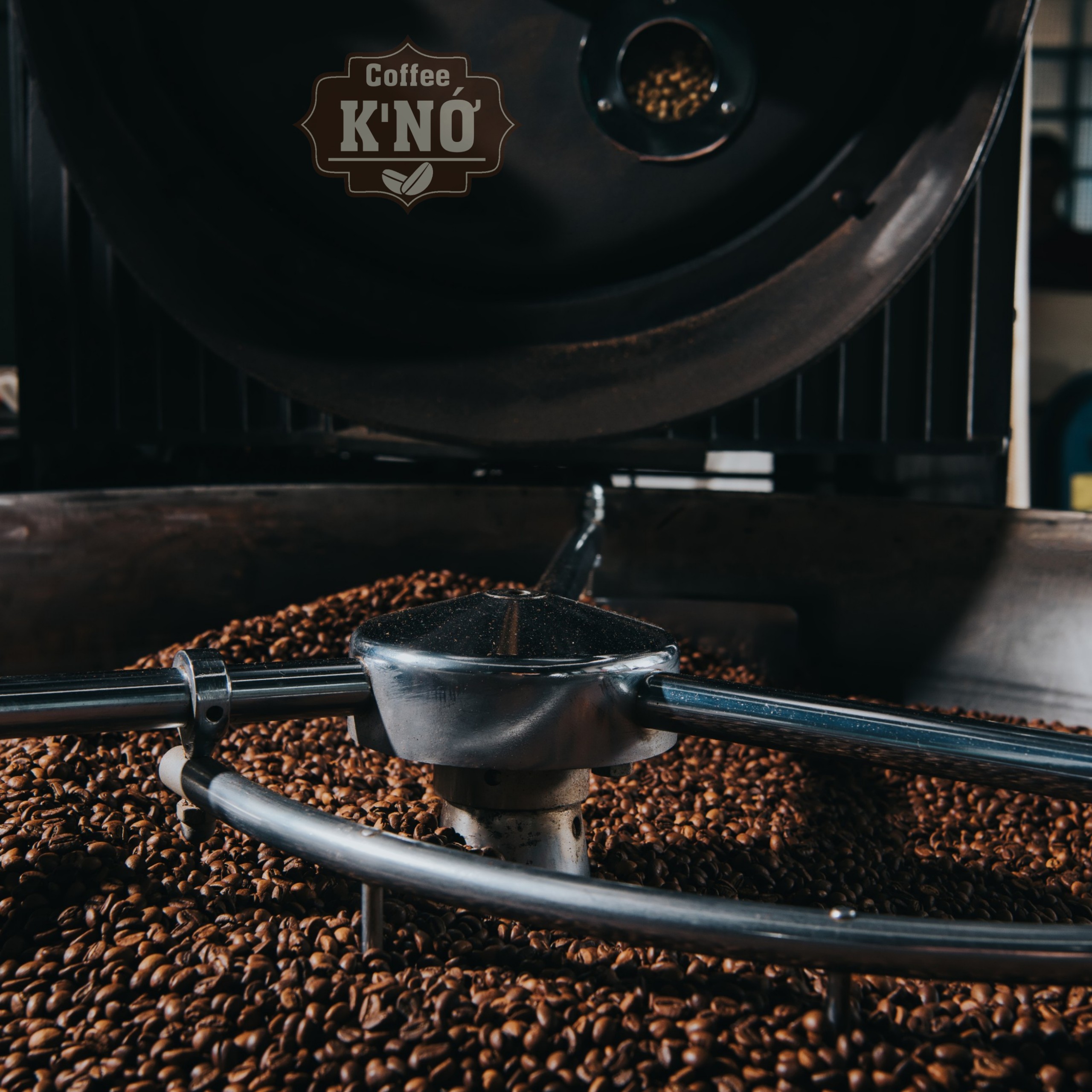[500gr/1kg] Cà phê FINE ROBUSTA rang mộc, cà phê nguyên hạt rang xay cà phê bột pha phin pha máy, cafe sạch Lâm Đồng, Coffee K'Nớ.