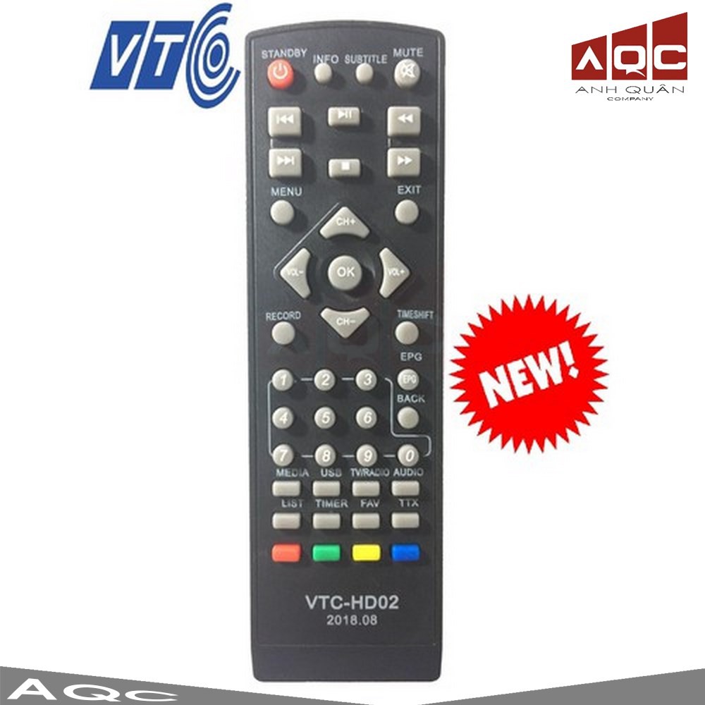 Điều khiển đầu kĩ thuật số vtc hd02