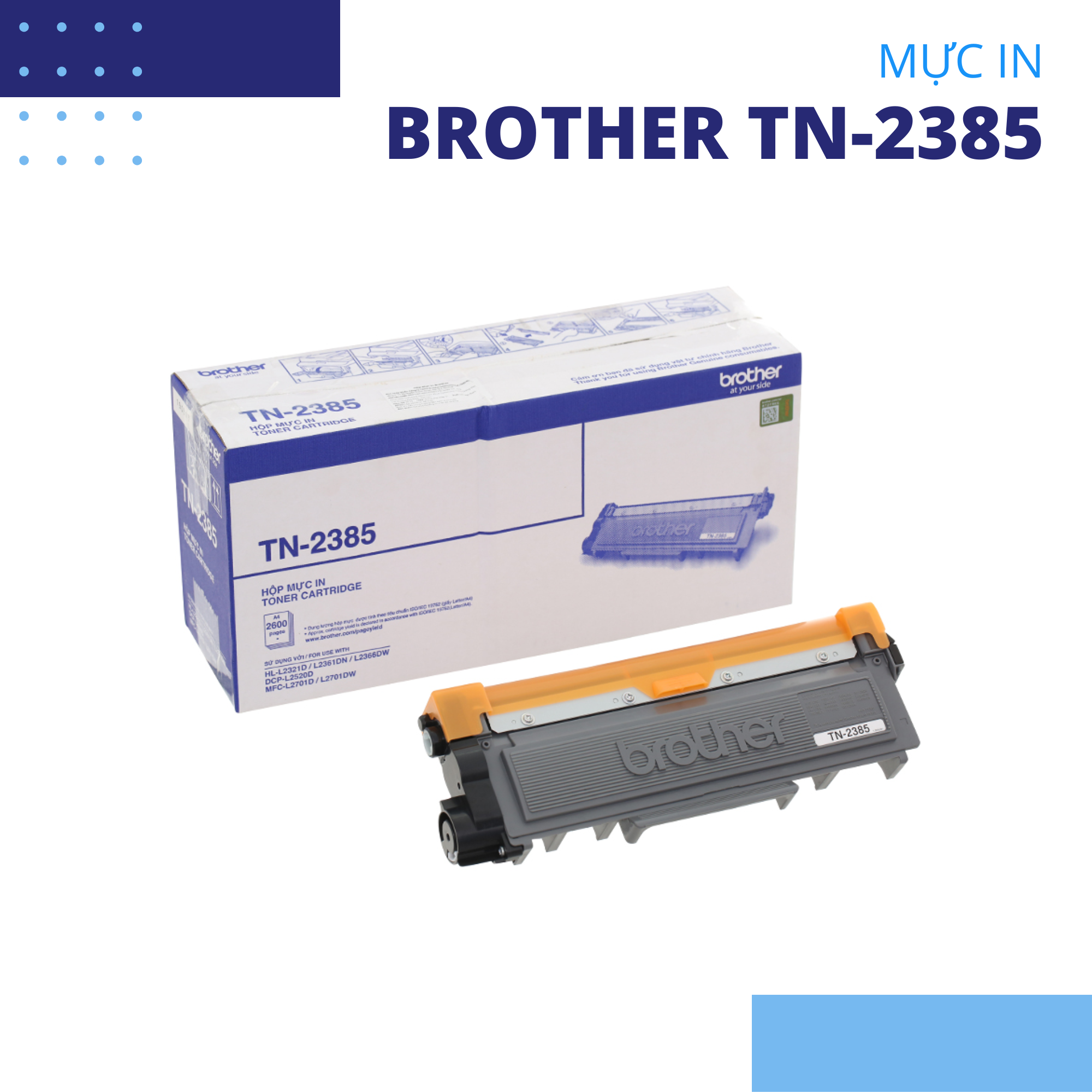 Brother TN-2385 mực máy in Brother