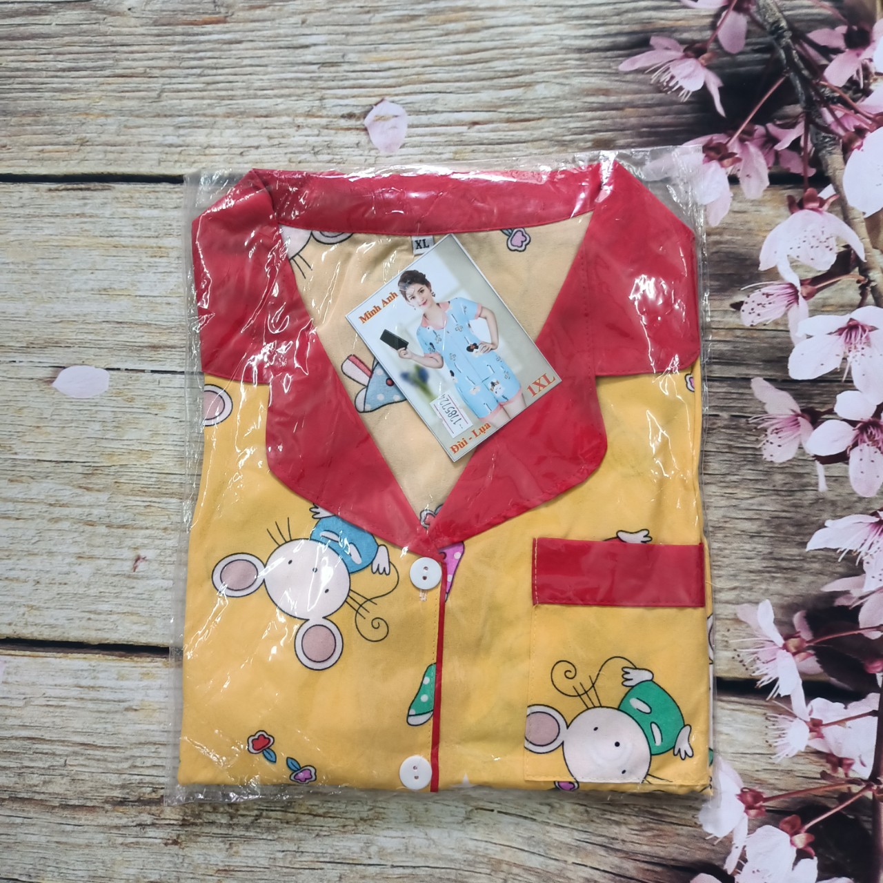 BỘ PIJAMA ĐÙI VẢI LỤA SIÊU MÁT HÈ 2021