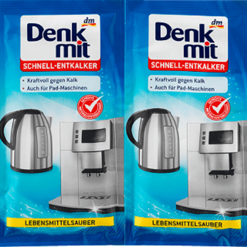 Bột Rửa Ấm Siêu Tốc Denkmit, Tẩy Cặn Bình Denkmit, Bột tẩy cặn ấm siêu tốc, máy pha cà phê Denkmit