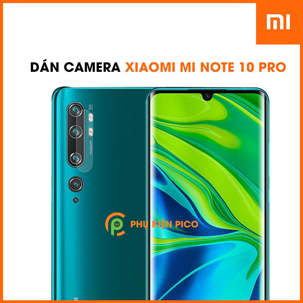 Cường lực camera Mi Note 10 Pro trong suốt - Dán camera Xiaomi Mi Note 10 Pro chống xước bảo vệ camera