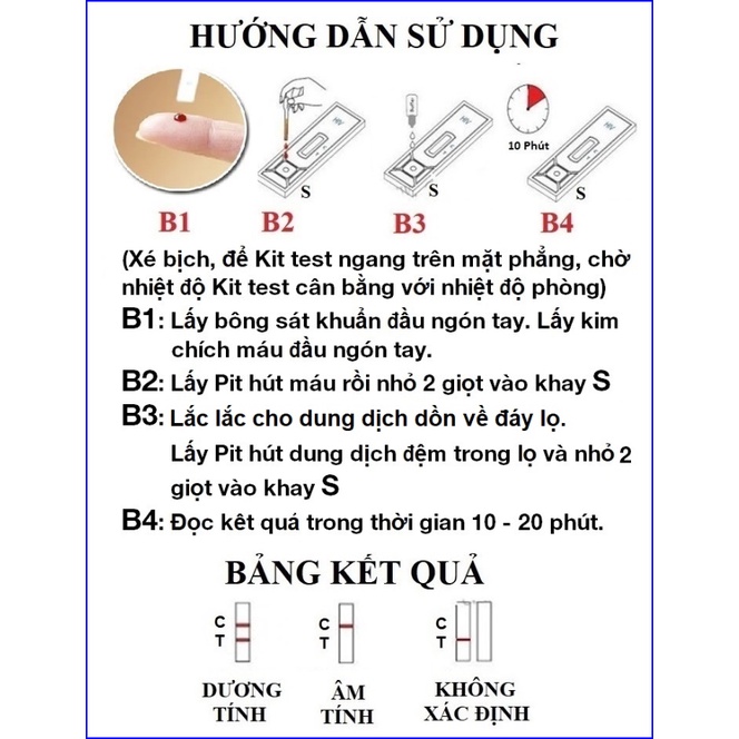Que test nhanh HIV tại nhà Fastep (Che tên sản phẩm)