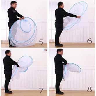 Màn Chụp Tự Bung Gấp Gọn Thông Minh 1m6x2m