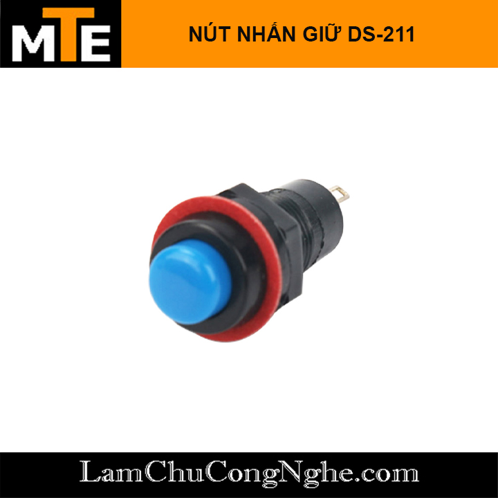 Nút nhấn giữ DS-211 10mm các màu