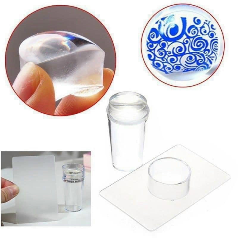 Con dấu in móng tay ( SẢN PHẨM CHỈ BAO GỒM 1 CON DẤU VÀ 1 TÁM GẠT)