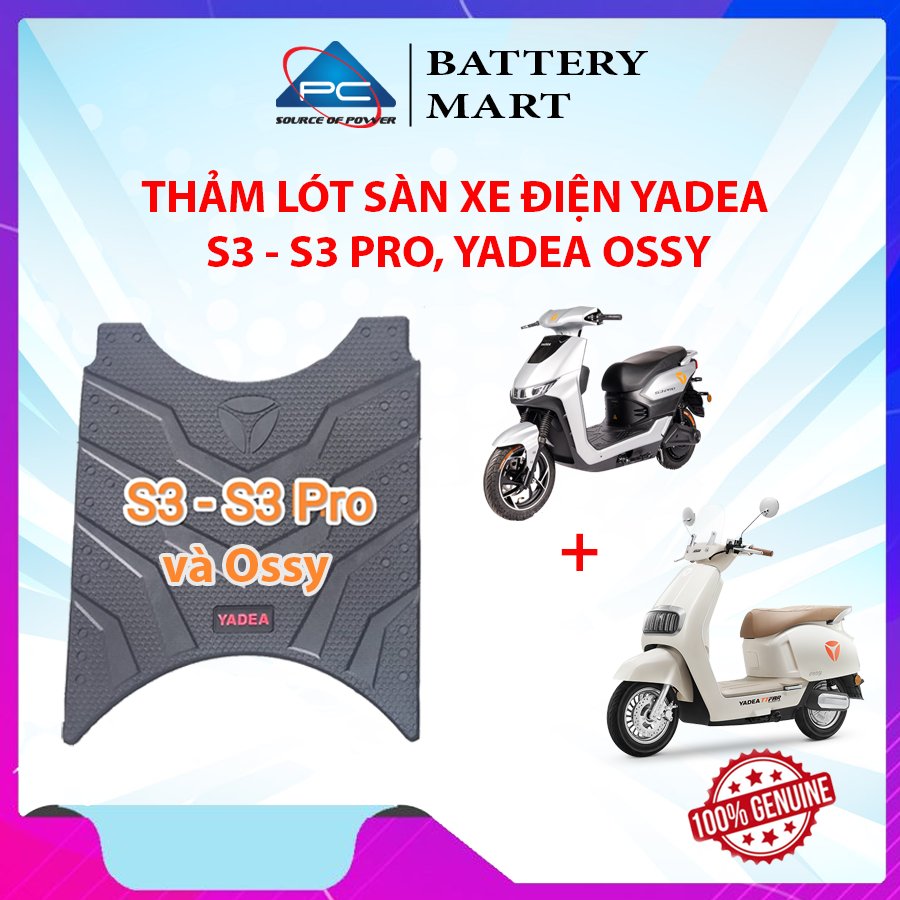 Thảm lót sàn xe điện yadea voltguard , x-bull, orla, odora, s3, m6i, e3, vigor, i6, i8, ocean, ossy