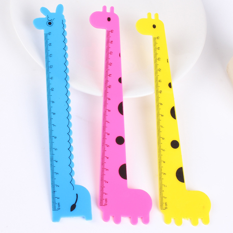 5 Cây Thước kẻ học sinh hoạt hình 15cm