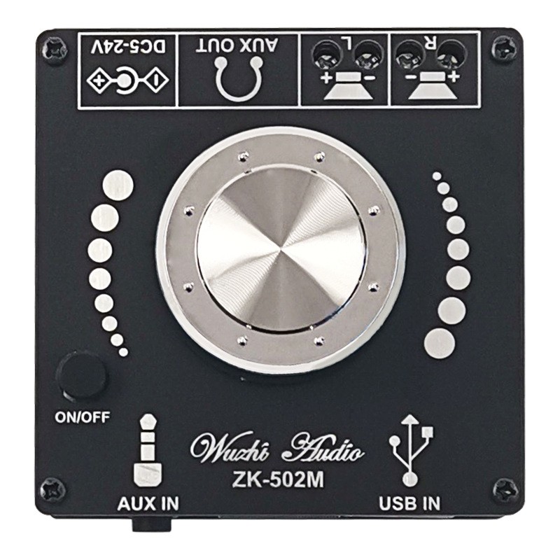 Mạch Khuếch Đại Âm Thanh Vào Bluetooth 5.0 50Wx2 ( Chính Hãng Wuzhi 502M)