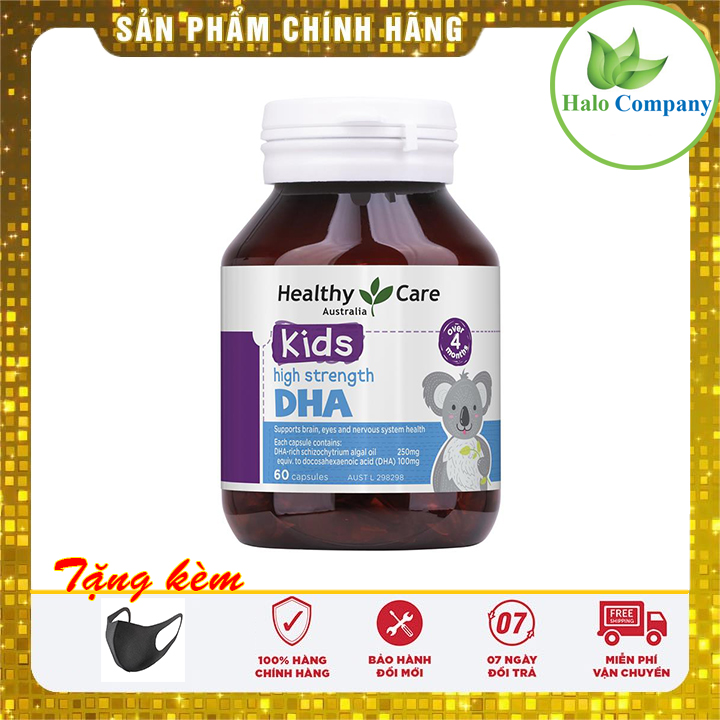 Bổ sung DHA cho bé Healthy Care 60v
