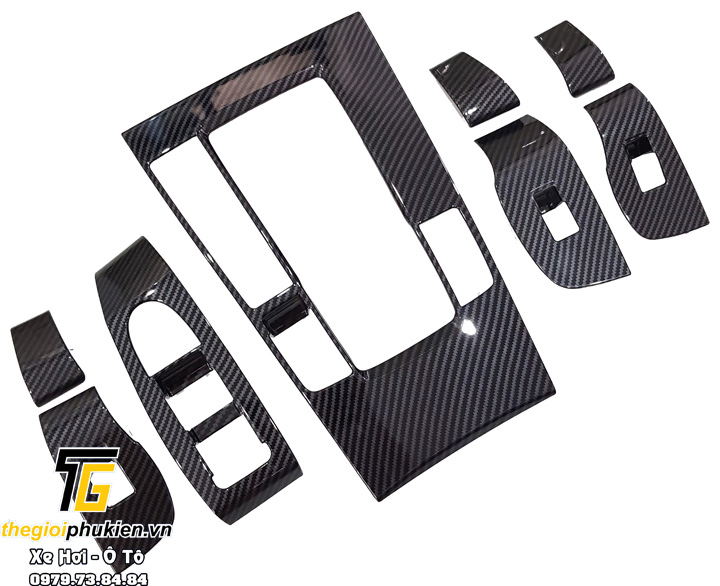 Ốp nội thất vân Carbon  Mazda 3 2020
