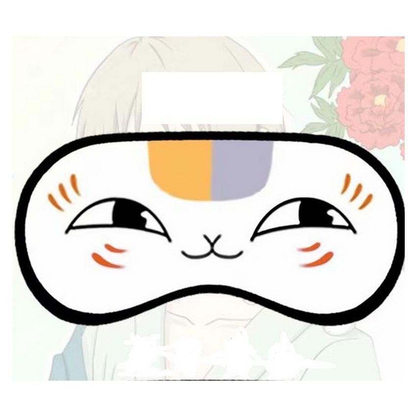 Bịt mắt Natsume Yuujinchou Neko miếng che mắt ngủ in hình anime chibi