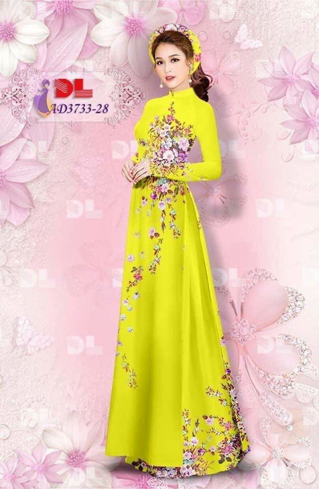 ÁO DÀI TRUYỀN THỐNG AD09-T3 (Cả bộ)