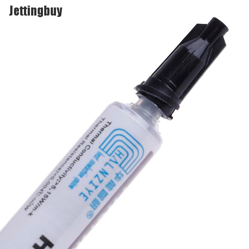 Jettingbuy 2Pcs HY880 Thermal Grease Chipset CPU Cooling Compound Silicone Paste 5.15W