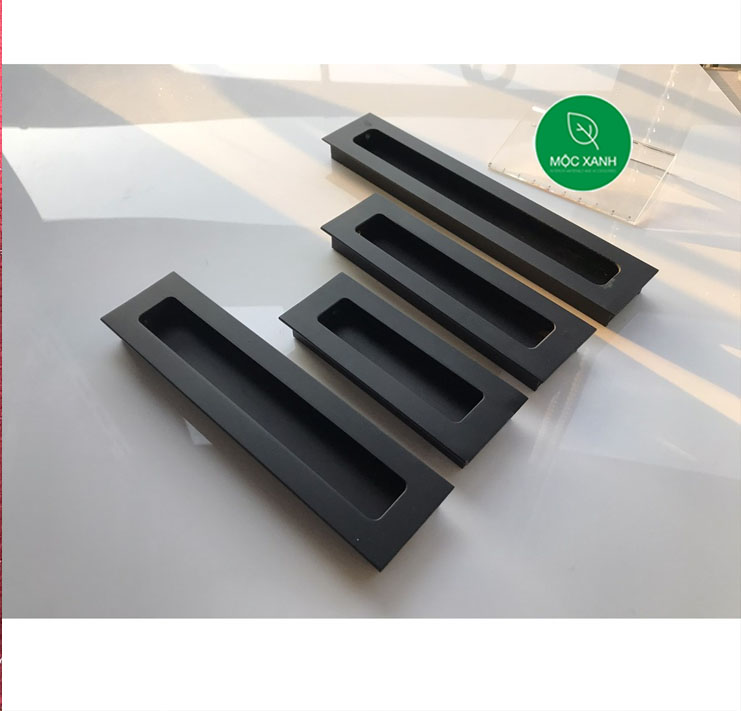 Tay âm tủ cánh lùa tủ áo, tay nắm âm tủ