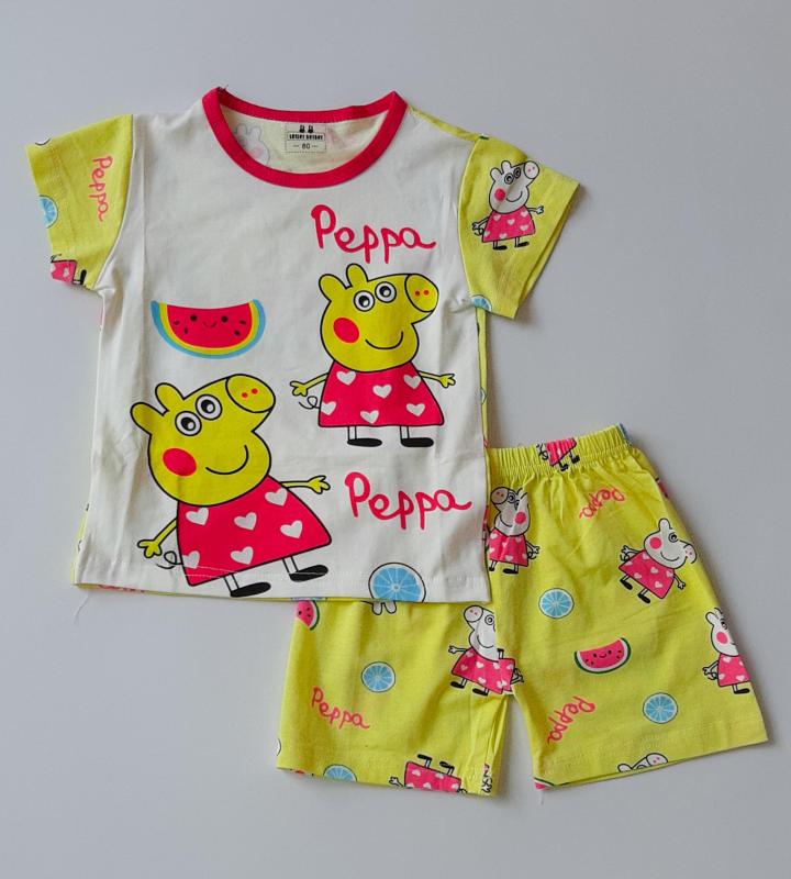 Nơi bán BỘ NGẮN TAY BÉ GÁI HEO PEPPA LEI LEI