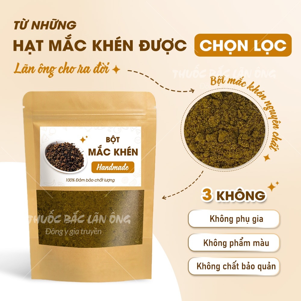 Bột mắc khén 100g, đã rang thơm, bột tẩm ướp thịt nướng, gia vị chẩm chéo, chuẩn vị Tây Bắc