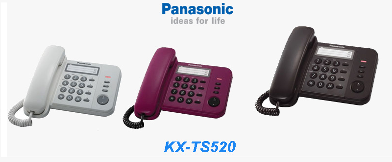 Genuine Panasonic Kx-Ts520Mx Desk Phone