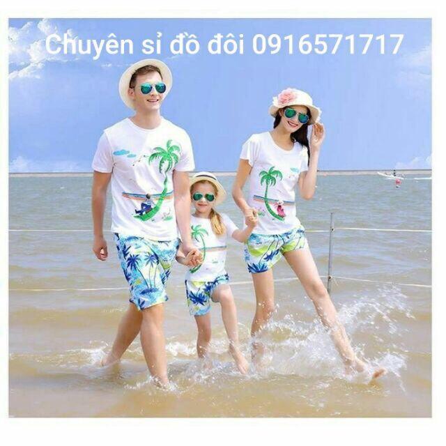 Đồ đôi đi biển cho gia đình, cặp đôi, nhóm