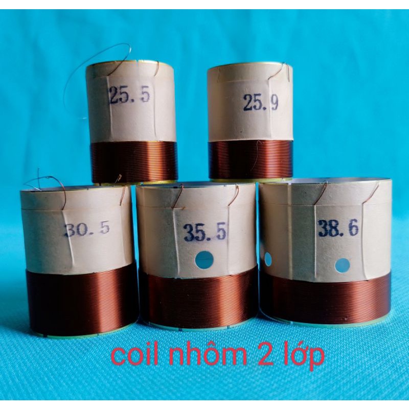 coil 2 lớp các cỡ 19.5 đến  36.8