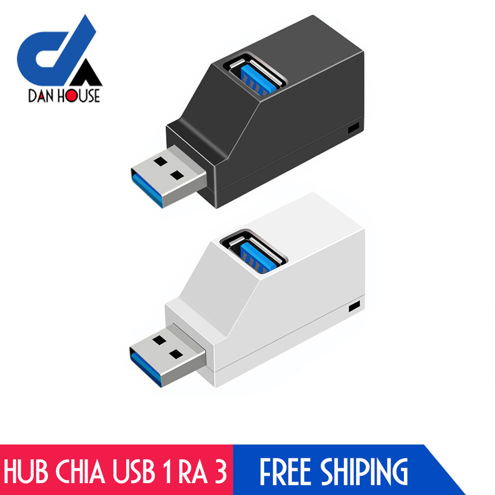 Hub chia USB 1 ra 3 cổng USB