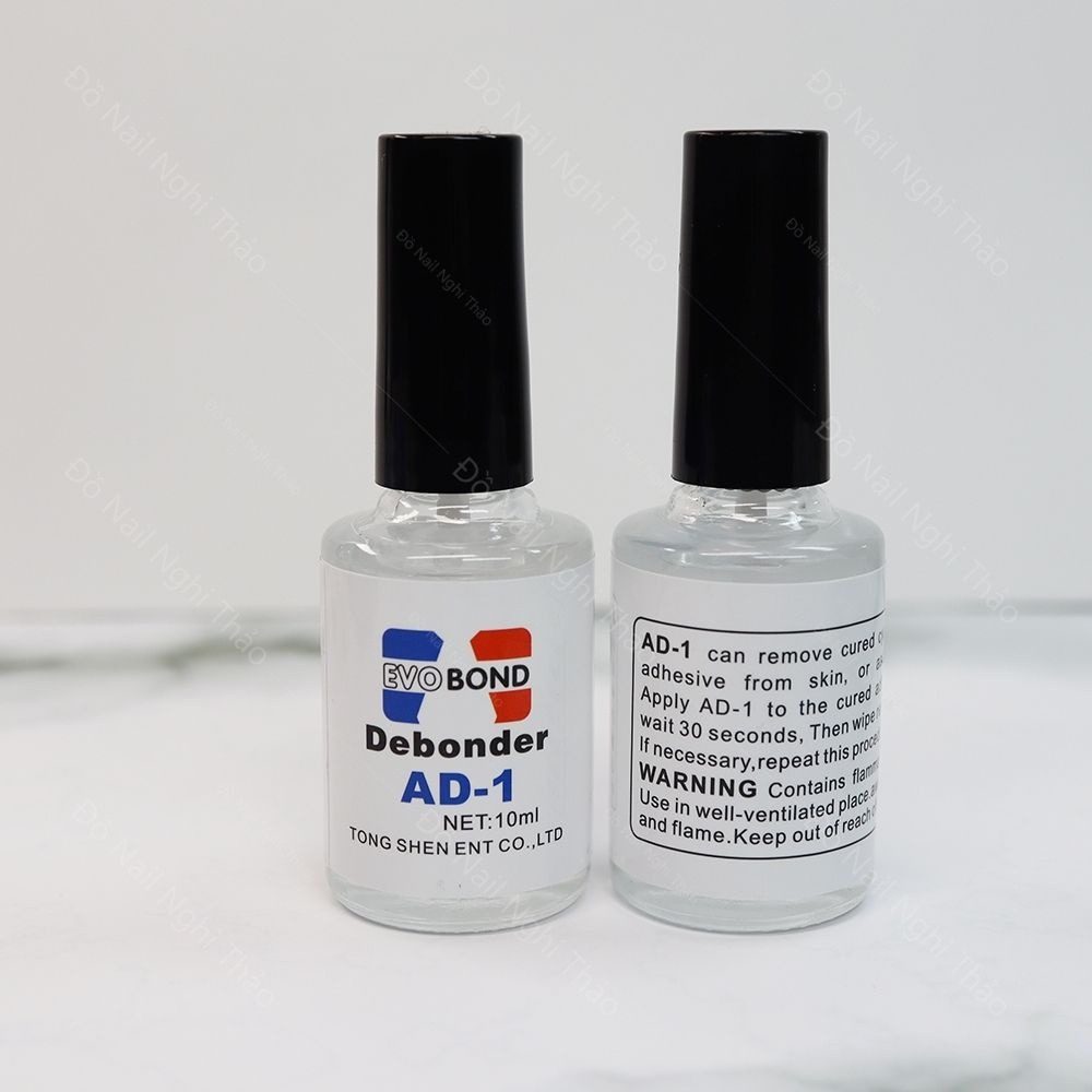 Nước tháo móng giả, nước sáng đá nail AD 10ml