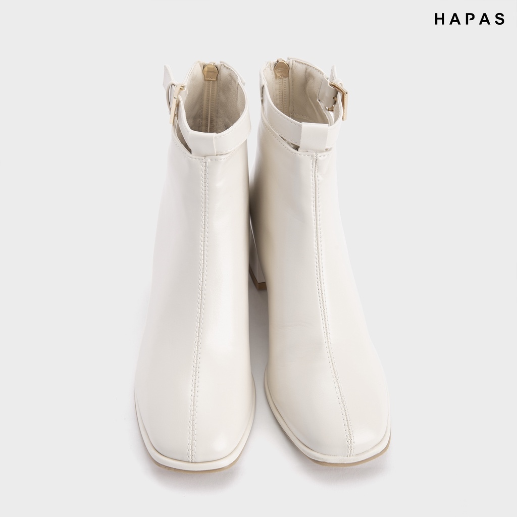 Boot Nữ Đai Khoá Gót Vuông 5P HAPAS - BOT593