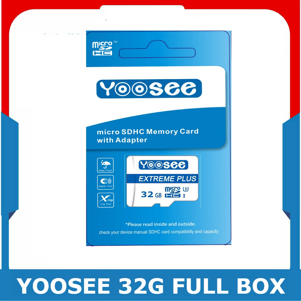 Thẻ Nhớ Camera Yoosee 32Gb/ 64Gb Tốc Độ Đọc Class 10