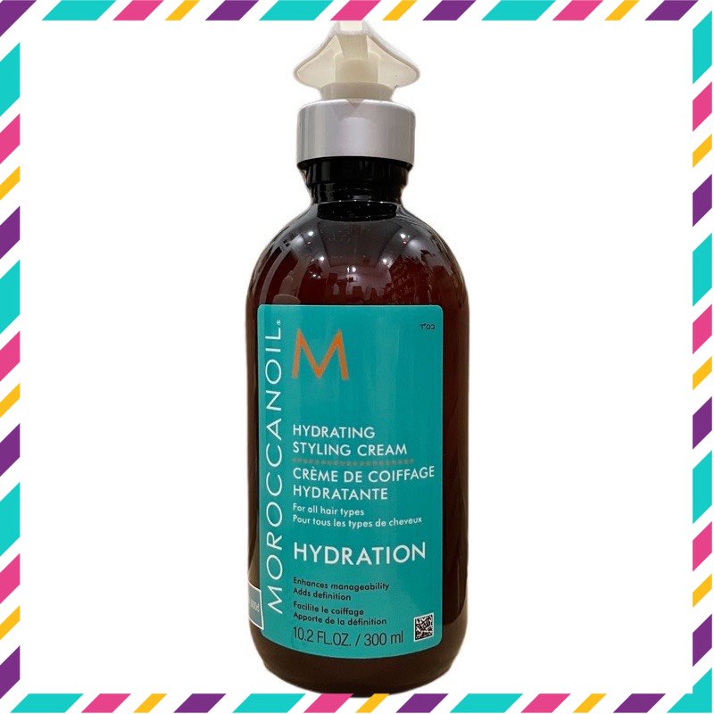Kem Tạo Kiểu Dưỡng Ẩm Moroccanoil Hydrating Styling Cream 300ml
