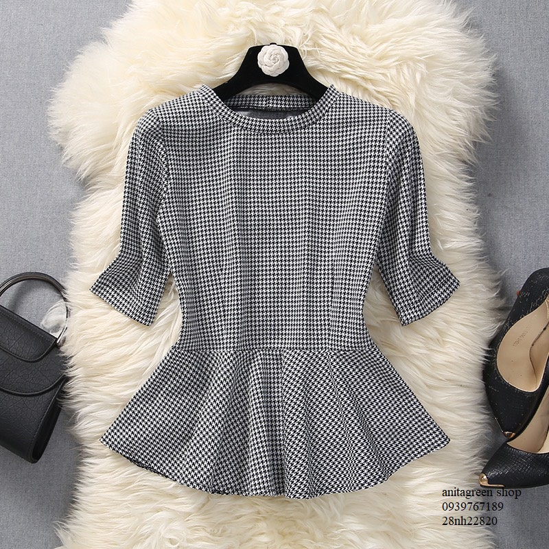 nh22820-ÁO KIỂU NỮ PEPLUM