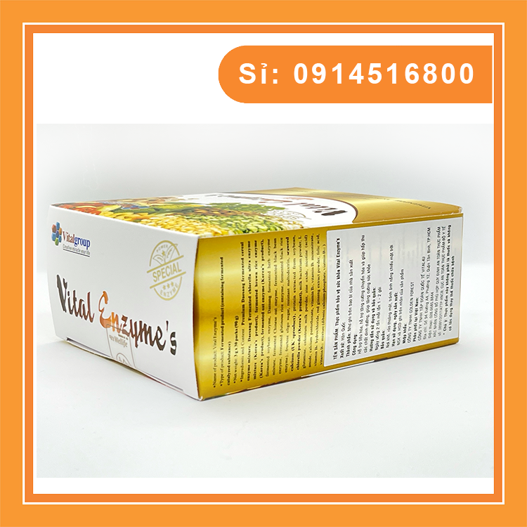 [HCM]Combo 1 thùng enzyme vital (thùng 12 hộp)