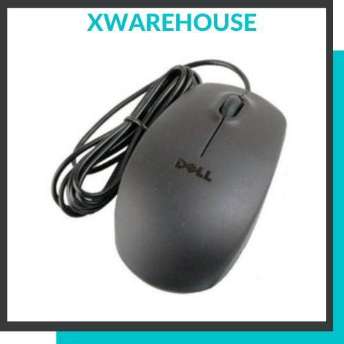 Chuột dây laptop máy tính Dell MS111 1000 dpi, chuột máy tính tương thích nhiều dòng máy