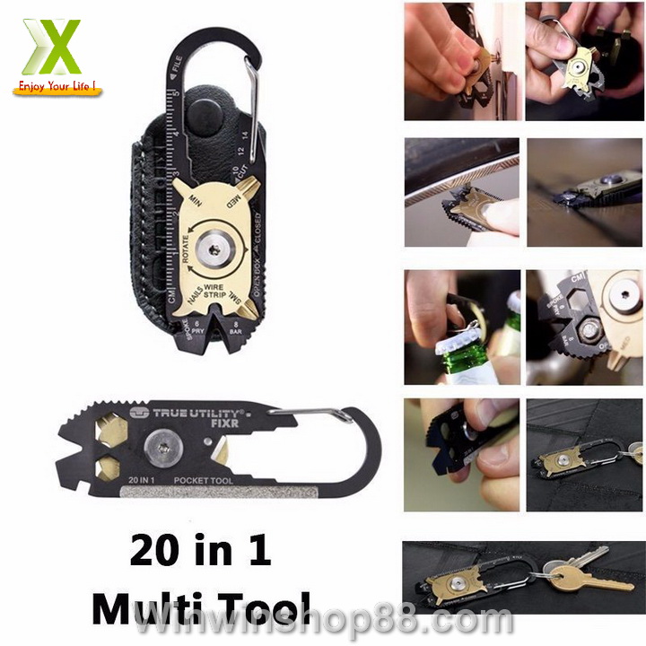 [HCM]Móc khóa đa năng FIXR 20 in 1