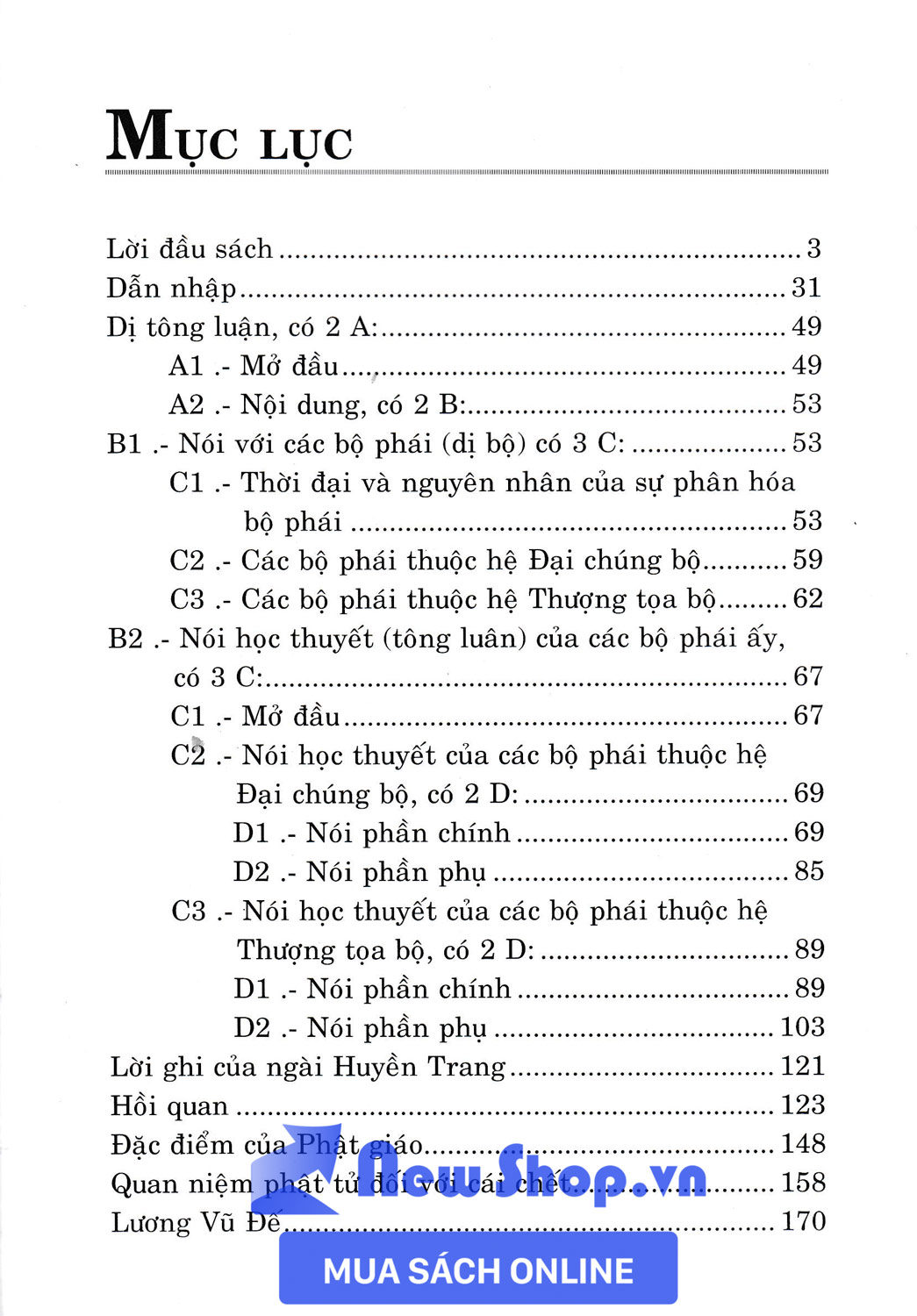 Sách - Dị Tông Luận - Newshop