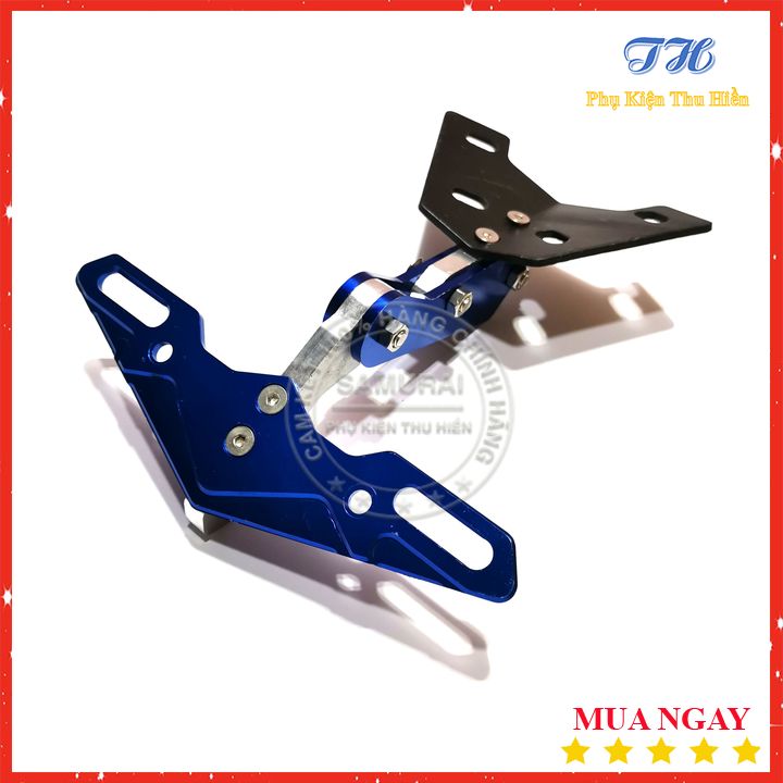 Pát gắn biển số có thể gập được / pát gắn biển số mẫu chuồn chuồn