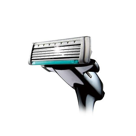 Dao cạo râu 4 lưỡi kép KAI Razor KAI - Nhật Bản (xanh lá)