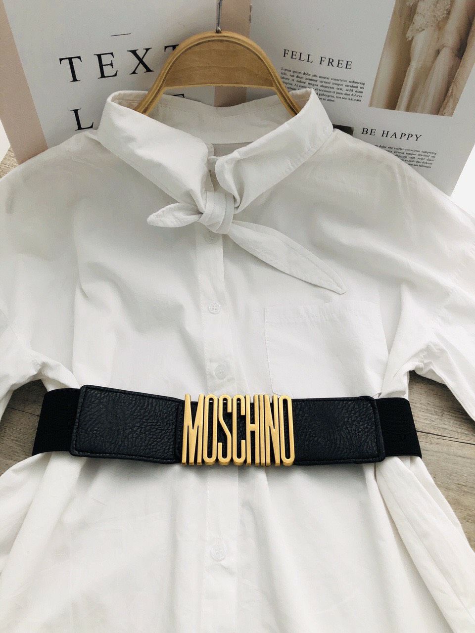 Dây nịt thun Moschino