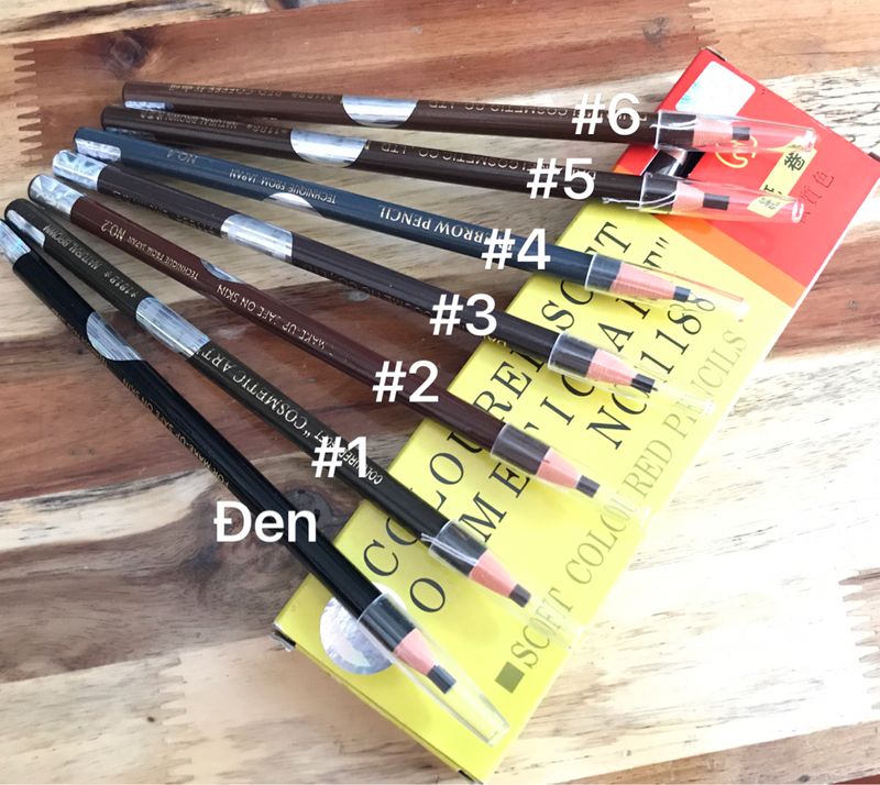 Chì Xé Cao Cấp COLOURED SOFT COSMETIC ART
