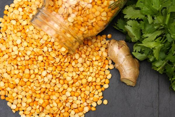 Đậu Lăng vàng tách vỏ Yellow Lentils (Toor Dal) 1kg