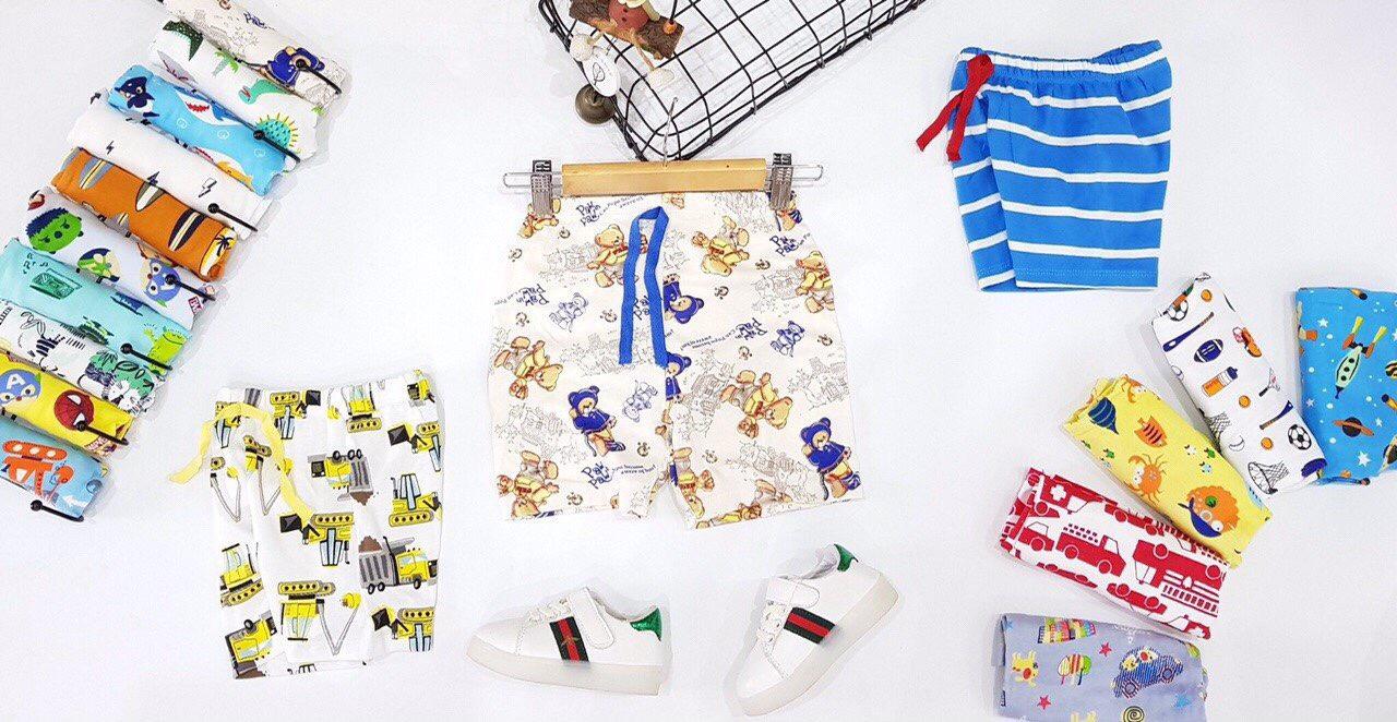Combo 5 quần thun Carter’s cho bé trai – Cotton mềm mát, in họa tiết siêu dễ thương