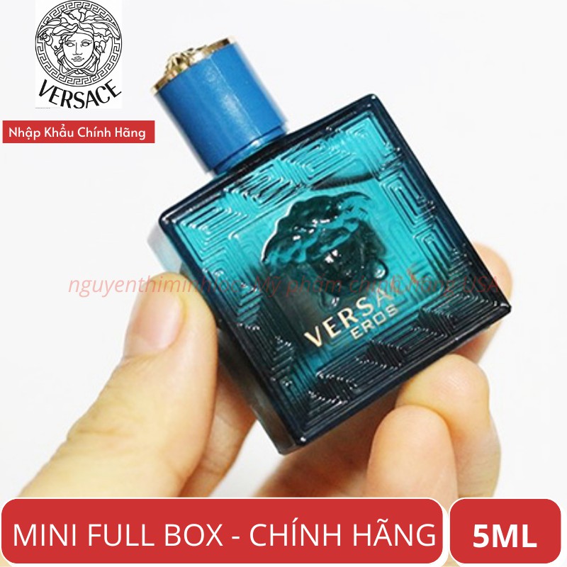 Nước hoa mini nam Versace Eros For Men 5ml
