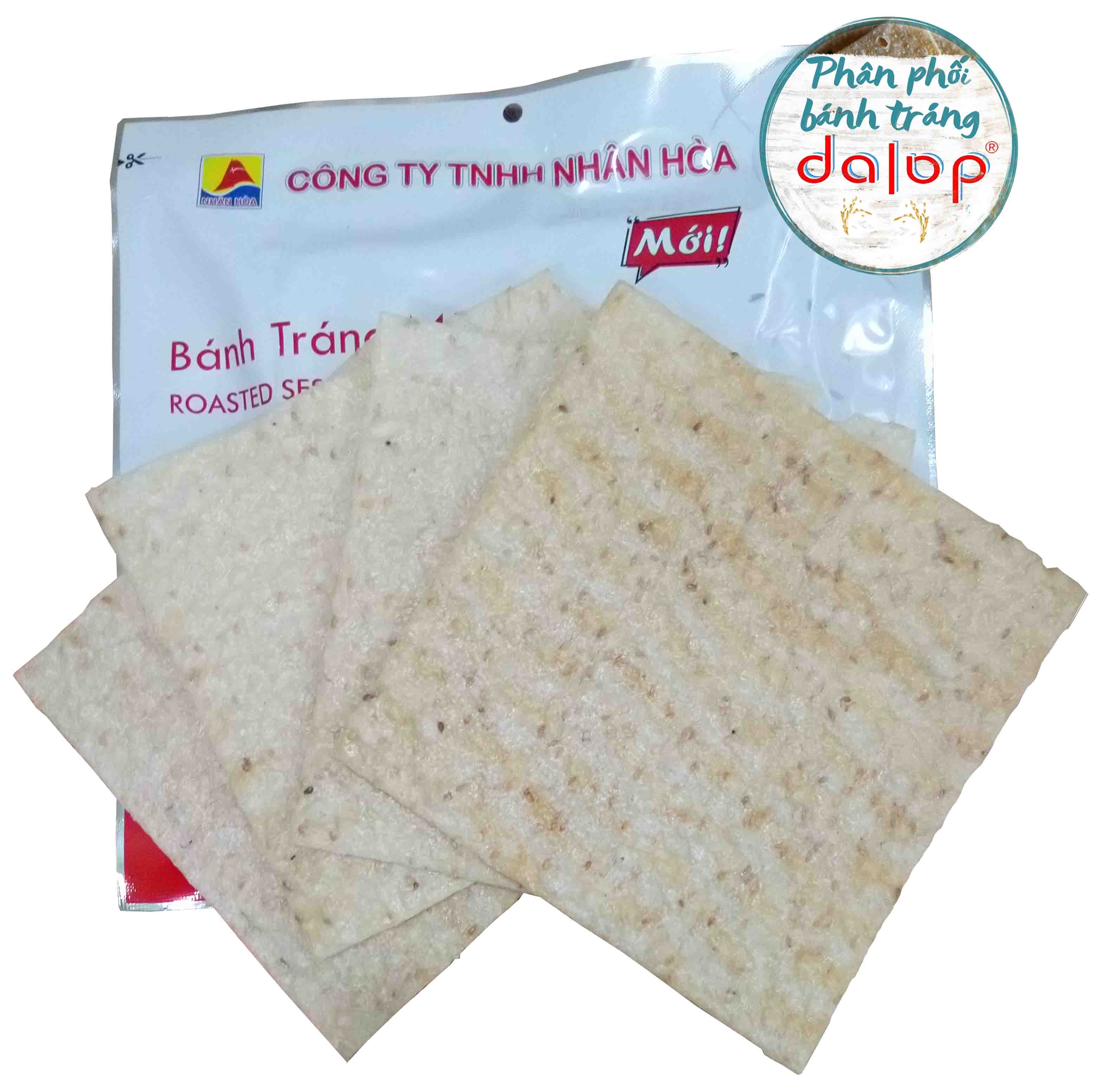 Bánh tráng gạo mè dalop loại M6