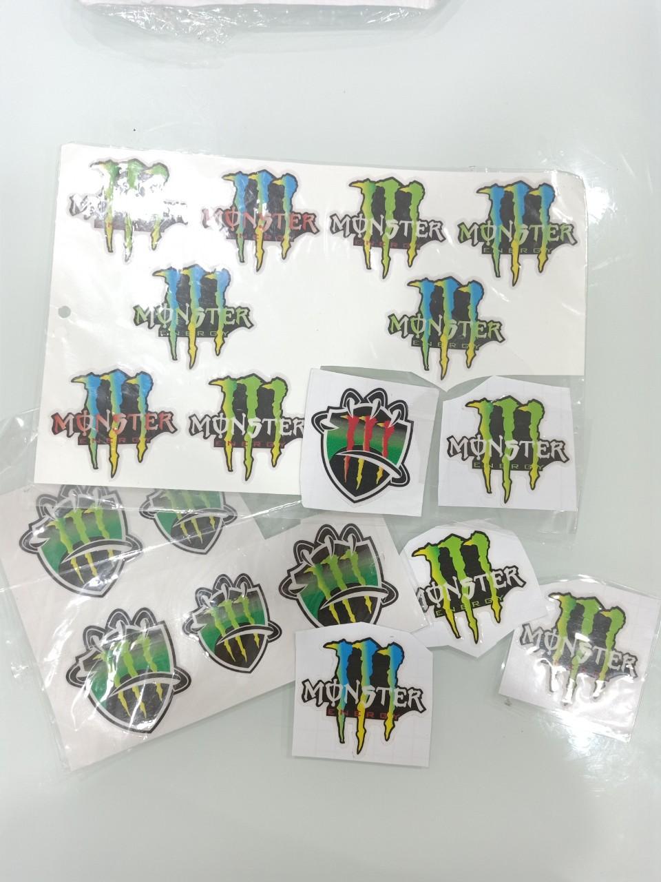 [HCM]TEM MONSTER 10K/CÁI (HÌNH NHỎ TRONG TẤM)