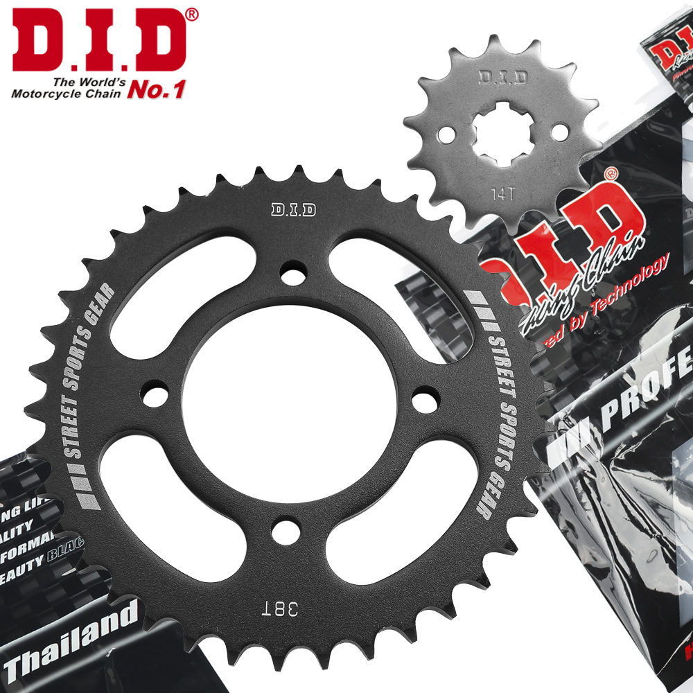 Dĩa DID Exciter 135 ('11) 428-38T Professional Gear (EDP BLACK)