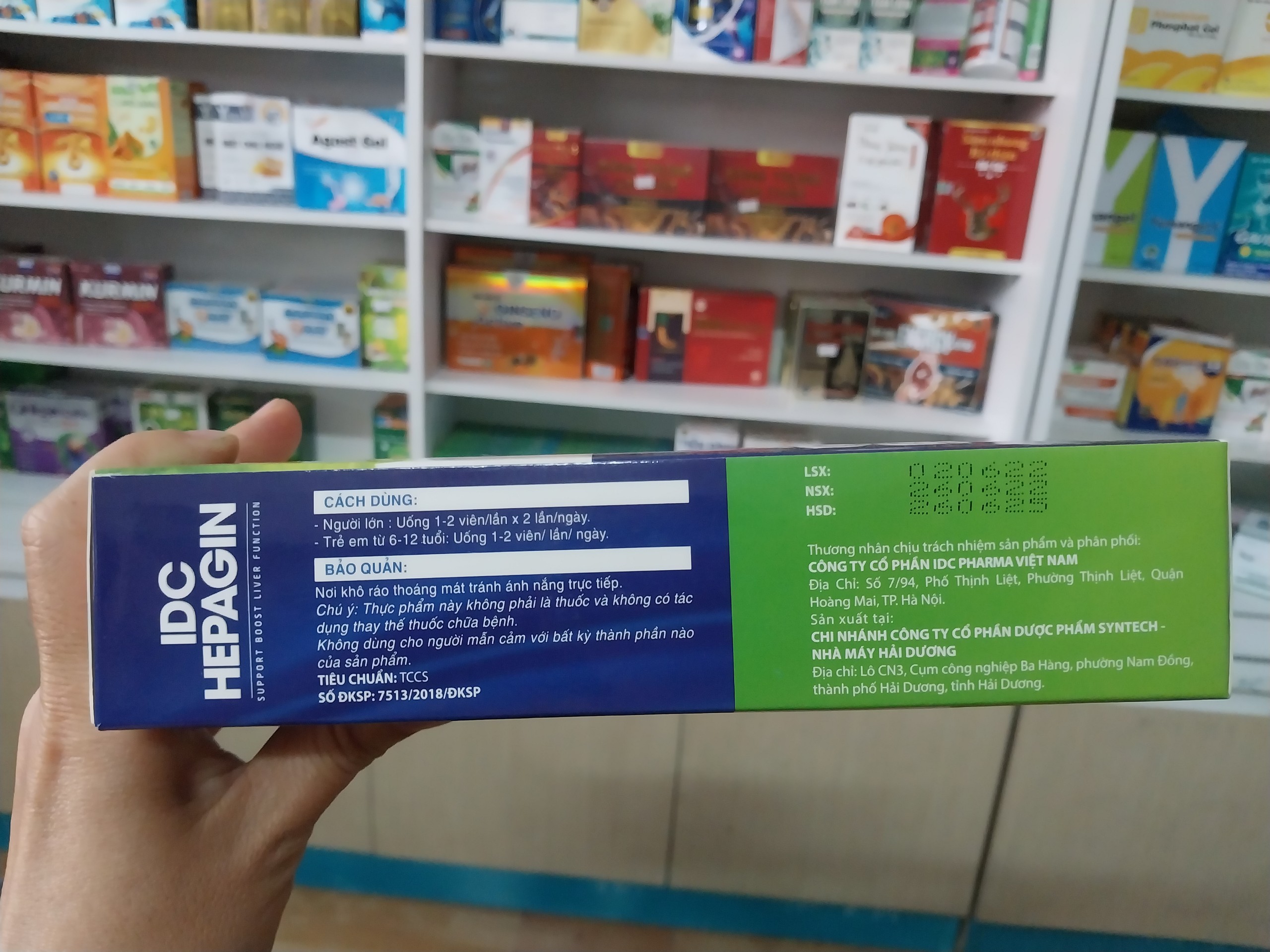 IDC hepagin- tăng cường chức năng gan