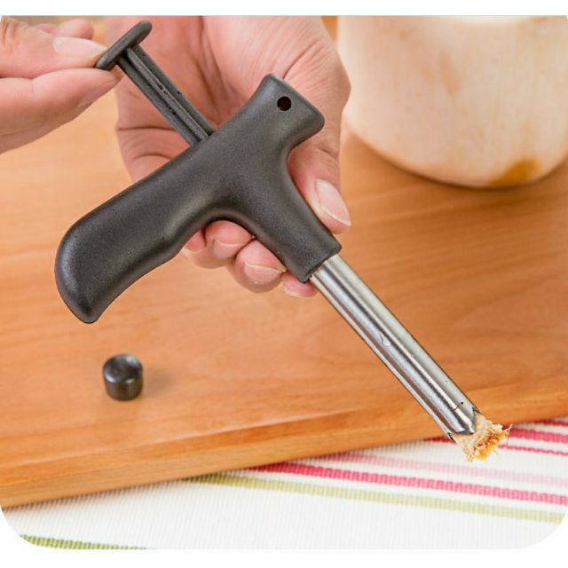 [HCM]Đồ dùng khui dừa bằng thép không gỉ
