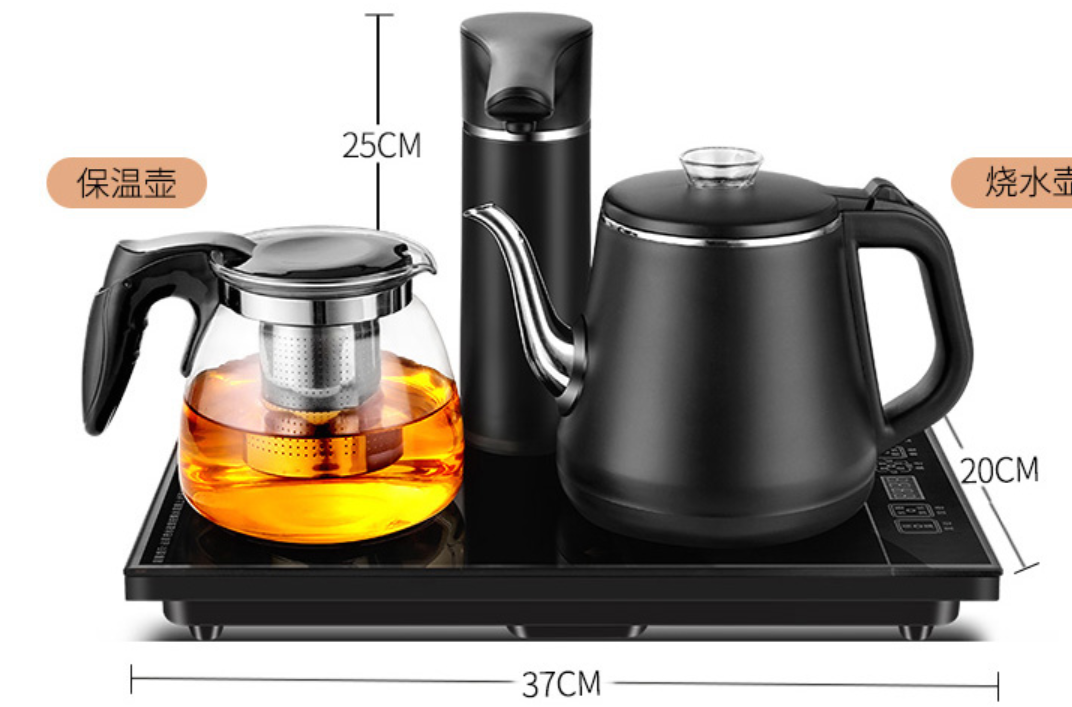 Bộ Đun Nước Điện Tự Động Pha Trà Tại Bàn Ấm Siêu Tốc
